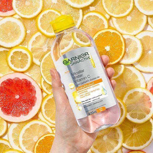 سكين آكتيف ماء ميسيلار المنظف بالفيتامين سي